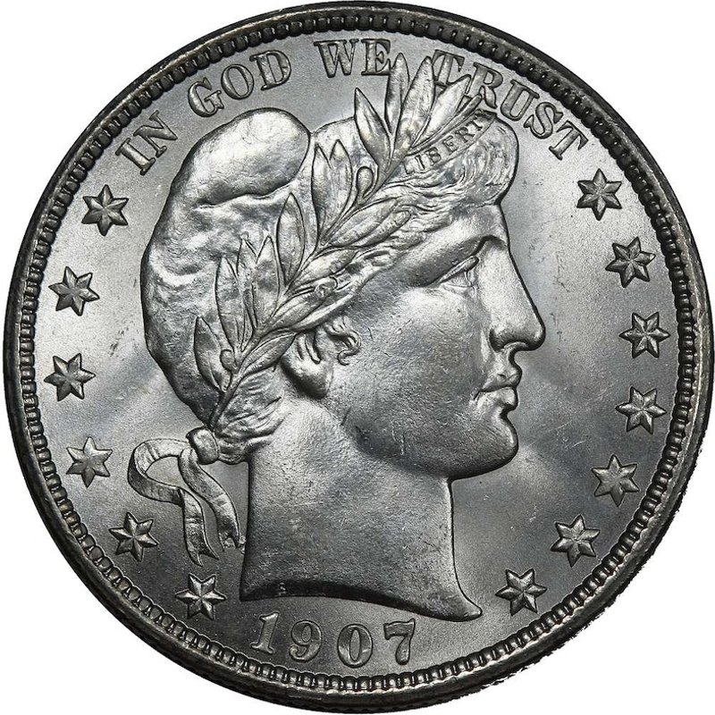 Barber Half Dollar coin image