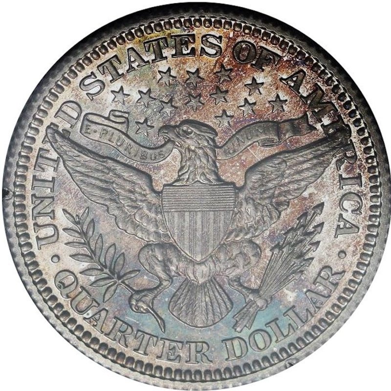 Barber Quarter coin image