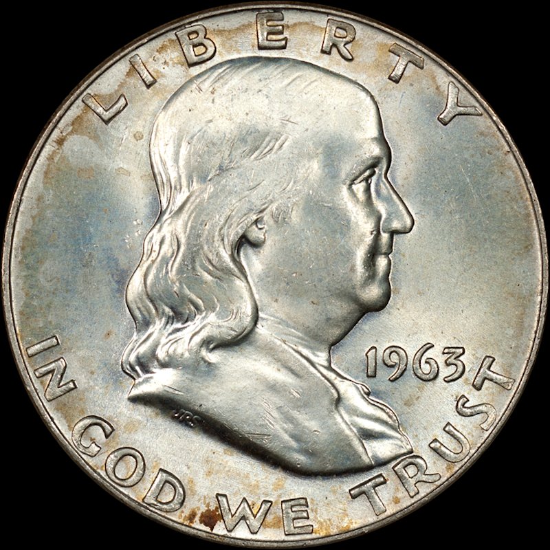 Franklin Half Dollar coin image