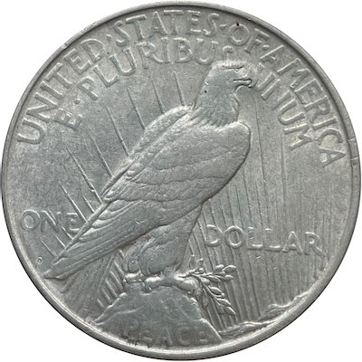 Peace Dollar coin image